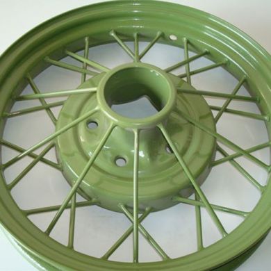 Model A Wheel Powder Coat (Color: Apple Green)